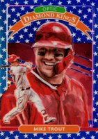 2020 Panini Donruss Optic #9 Mike Trout Spirit of '76 Baseball Card