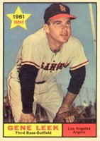 1961 Topps #527 Gene Leek Baseball Card