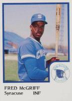 1986 Procards # Fred McGriff Syracuse Chiefs Baseball Card