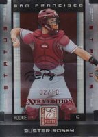 2008 Donruss Elite Extra Edition #177 Buster Posey Signature Status Baseball Card