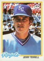 1978 Topps #525 Jerry Terrell Baseball Card