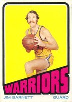 1972 Topps #71 Jim Barnett Basketball Card