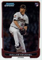 2012 Bowman Chrome Draft #37 Dallas Keuchel Baseball Card
