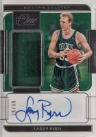 2021 Panini One and One Jersey Autographs #LBD Larry Bird Basketball Card