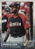 2015 Topps Update #US76 Lorenzo Cain Sabermetric Stats Baseball Card