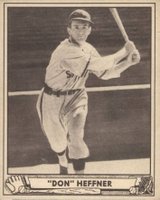 1940 Play Ball #51 Don Heffner Baseball Card