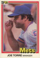 1981 Donruss #506 Joe Torre Baseball Card