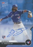 2020 Topps Now Road to Opening Day #OD64B Bo Bichette Autograph-Blue Baseball Card