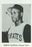 1961 Jay Publishing # Roberto Clemente Portrait-Pose to Chest Baseball Card