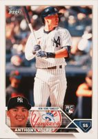 2023 Topps Complete Set #460 Anthony Volpe SP Baseball Card