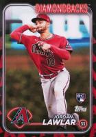 2024 Topps #451 Jordan Lawlar Team Color Border Baseball Card