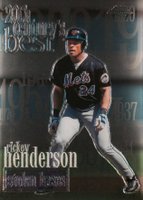 2000 Topps Chrome  #233 Rickey Henderson Baseball Card