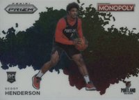 2023 Panini Prizm Monopoly Money Blast #MB19 Scoot Henderson Basketball Card