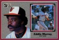 1983 Donruss Action All-Stars #1 Eddie Murray Baseball Card