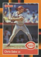 1988 Donruss Baseball's Best #278 Chris Sabo Baseball Card