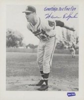 1957 Spic and Span Braves # Warren Spahn Baseball Card