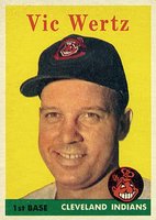 1958 Topps #170 Vic Wertz Baseball Card