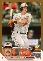 2023 Topps #250 Adley Rutschman Gold Baseball Card