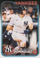 2024 Topps #60 Jasson Dominguez Baseball Card