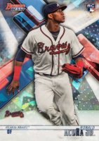2018 Bowman's Best #51 Ronald Acuna Jr. Atomic Refractor Baseball Card