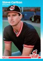 1987 Fleer Update #U-17 Steve Carlton Baseball Card