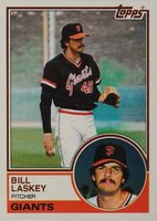 1983 Topps #518 Bill Laskey Baseball Card