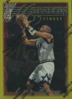 1996 Finest #129 Anfernee Hardaway w/Coating Basketball Card