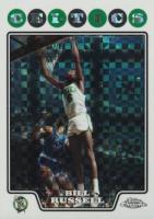 2008 Topps Chrome #172 Bill Russell Xfractor Basketball Card