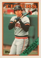 1988 Topps Tiffany #630 Darrell Evans Baseball Card
