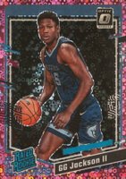 2023 Panini Donruss Optic #228 G.G. Jackson Fast Break Pink Basketball Card