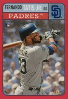 2019 Topps Brooklyn Collection  #13 Fernando Tatis Jr. Red Baseball Card