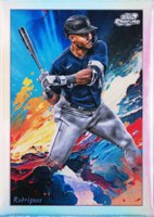 2024 Topps Chrome Cosmic Stars in the Night #16 Julio Rodriguez Baseball Card