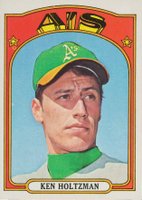 1972 Topps #670 Ken Holtzman Baseball Card