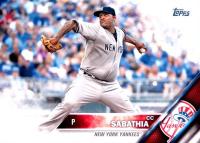2016 Topps #142 CC Sabathia Baseball Card