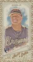 2018 Topps Allen & Ginter #207 Ronald Acuna Jr. Mini-Gold Baseball Card