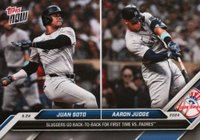 2024 Topps Now #232 Aaron Judge/Juan Soto Baseball Card