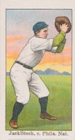 1909 Croft's Cocoa # Fred Jacklitsch Baseball Card