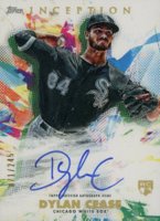 2020 Topps Inception Rookies & Emerging Stars Autographs #DC Dylan Cease Baseball Card