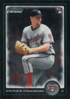 2010 Bowman Chrome Draft Picks #BDP1 Stephen Strasburg Baseball Card