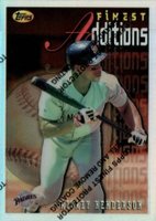 1996 Finest #229 Rickey Henderson Refractor w/Coating Baseball Card