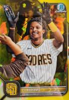 2022 Bowman Chrome Sapphire Edition #12 CJ Abrams SP-Yellow Baseball Card