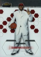 2002 Finest #178 LeBron James Basketball Card