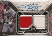 2022 Topps Sterling Sterling Seasons Autograph Relics #SSARJSO Juan Soto Baseball Card