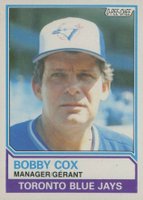 1983 O-Pee-Chee #34 Bobby Cox Baseball Card