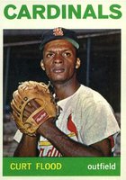 1964 Topps #103 Curt Flood Baseball Card
