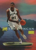 1997 Skybox Premium Jam Pack #15 Tim Duncan Basketball Card