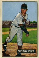 1951 Bowman #199 Sheldon Jones Baseball Card
