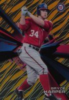 2015 Topps High Tek #HT-BH Bryce Harper Grass-Gold Rainbow Baseball Card