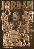 1995 Upper Deck 23k Gold # Michael Jordan 50,000 Print Run Basketball Card