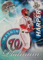 2017 Bowman Platinum Platinum Presence #PP-BH Bryce Harper Baseball Card